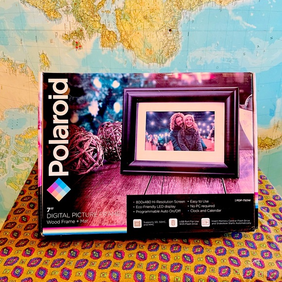 Polaroid Other 7 Polaroid Digital Picture Frame Pdf75w Nwt Poshmark